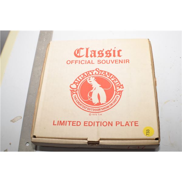 1975 Calgary Stampede plate