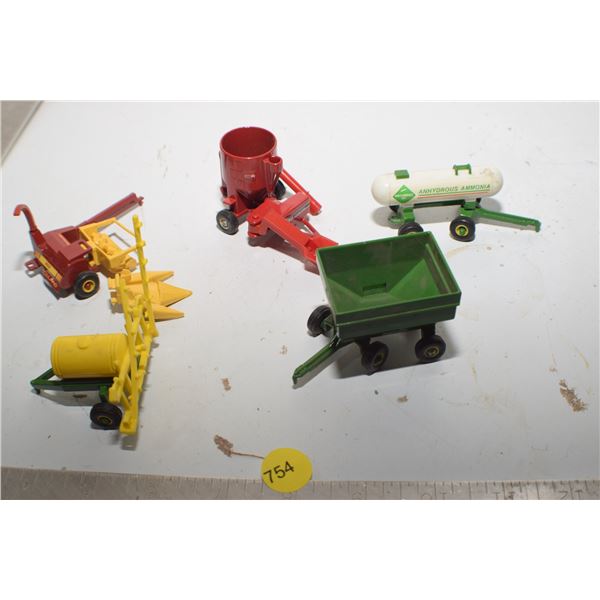 Vintage Farm Implement toy lot