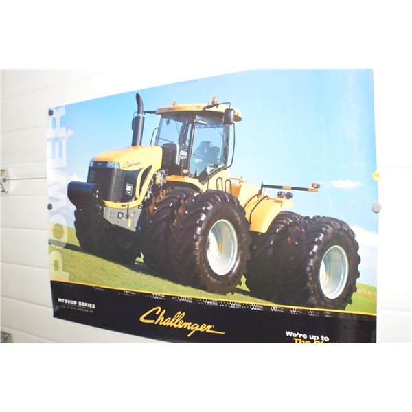 Vintage CAT tractor poster