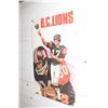 Image 1 : 24 X 36" Vintage BC Lions CFL poster