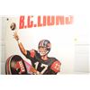 Image 2 : 24 X 36" Vintage BC Lions CFL poster