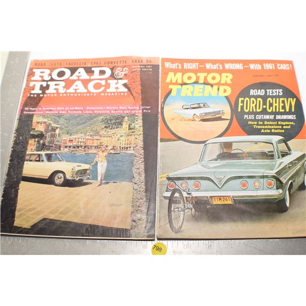 1961 Auto magazines
