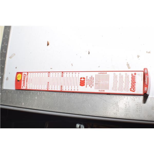 Vintage Skate Size guage