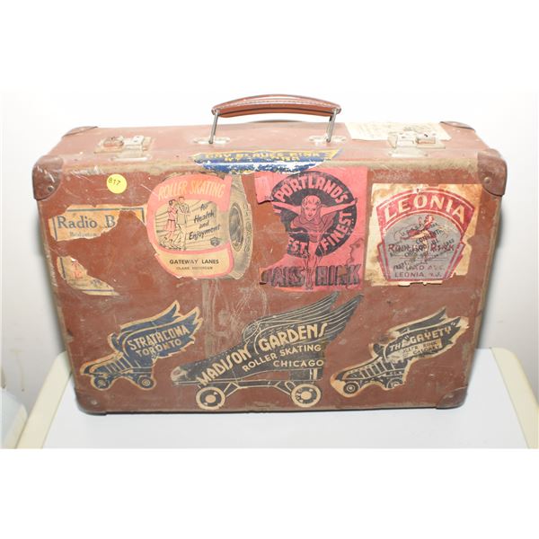 Antique 1940's Competitve Roller Skating