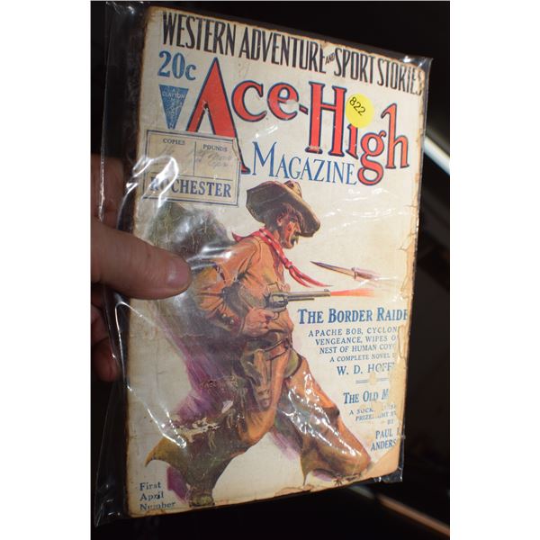 1927 Western Pulp fiction magazine