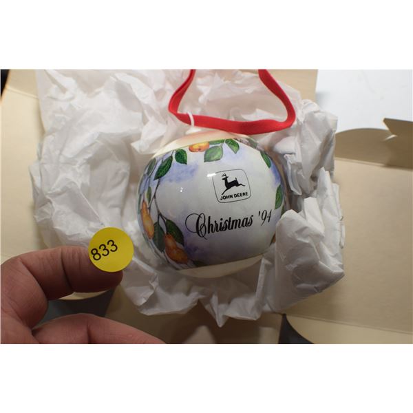 1994 John Deere Christmas bulb