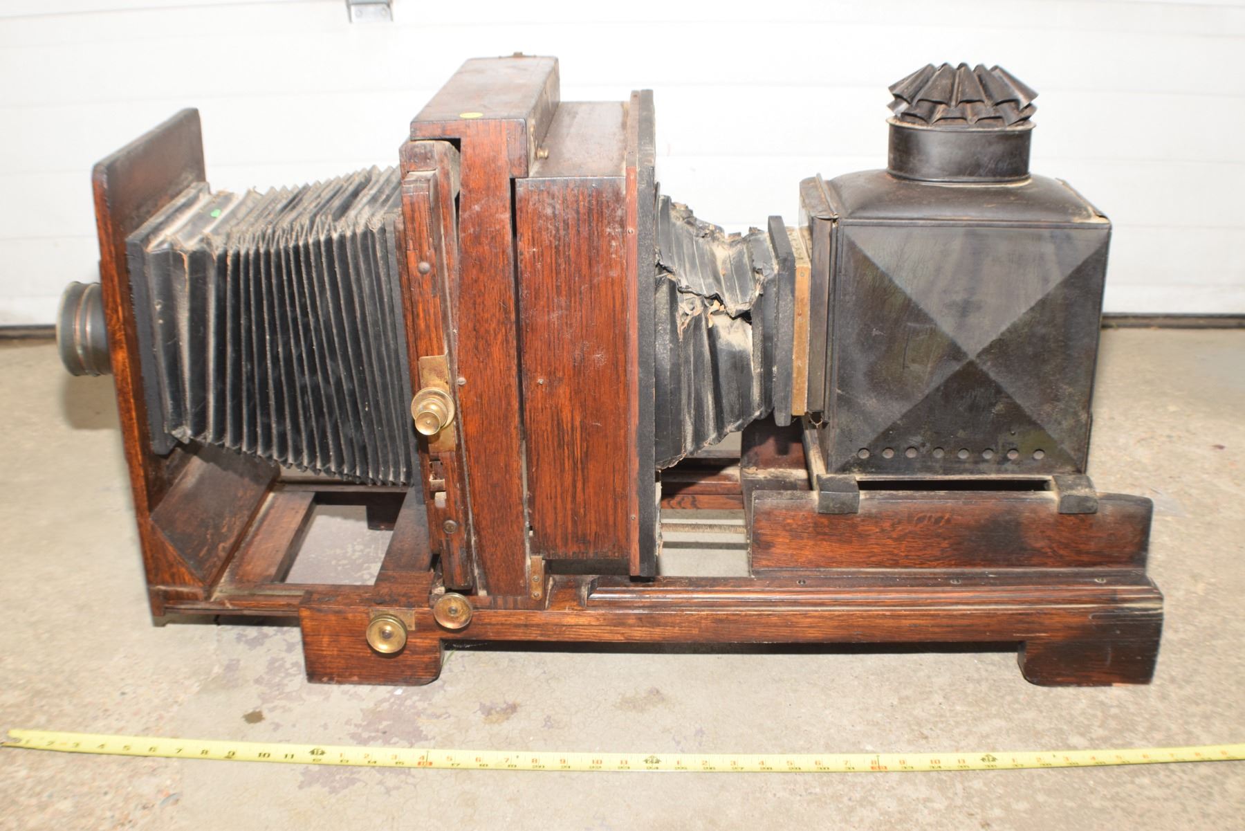 Antique Glass plate projector Schmalz Auctions