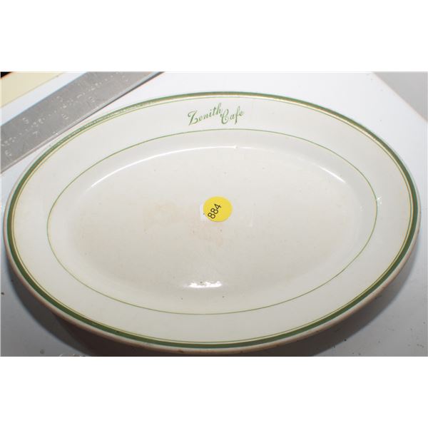 Saskatoon Zenith Café Plate