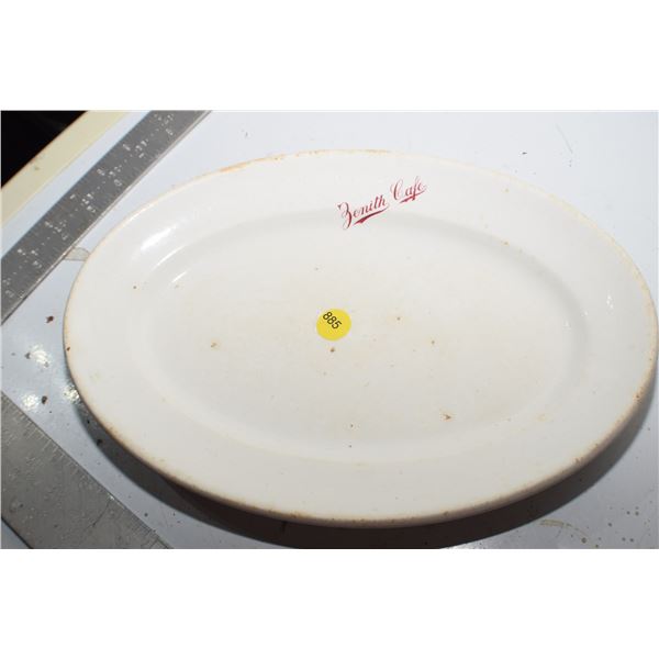 Saskatoon Zenith Café Plate