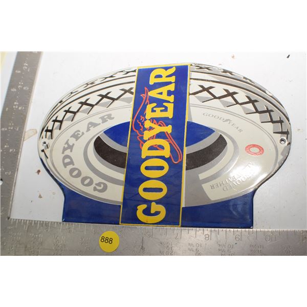 Porcelain Sign fantasy - Goodyear Tire