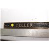 Image 1 : Antique Brass Teller sign