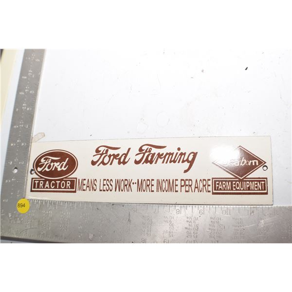 Porcelain Steel fantasy Ford Sign