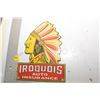 Image 1 : Porcelain Steel fantasy Iroquois Sign
