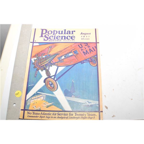 1927 Popular Science (Lindbergh)
