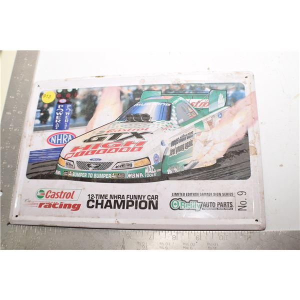 Castrol/Nascra Sign