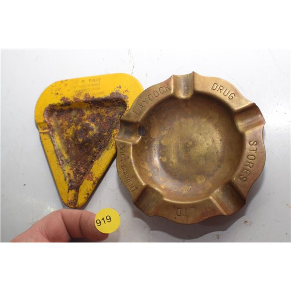 Swift Current Laycock Drugs Ashtray