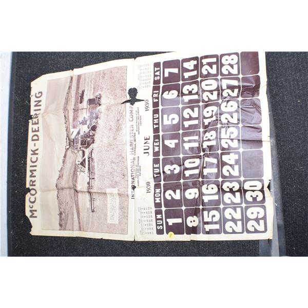 1930 IHC calendar (poor)