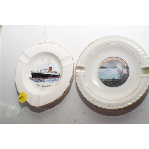 RMS Carinthia Ashtray etc
