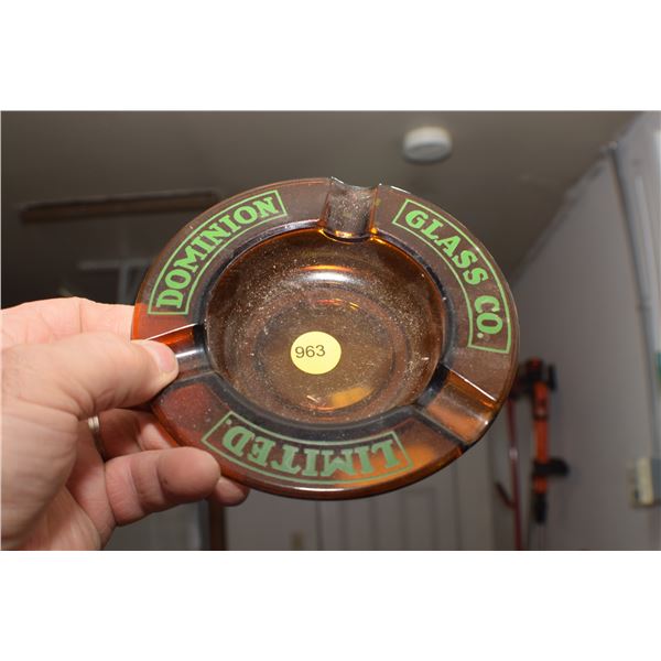 Dominion Glass Ashtray #2