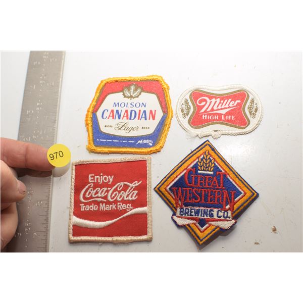 Beer & Coca Cola patches
