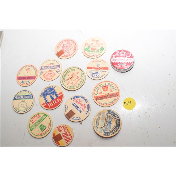 Vintage Dairy Tabs