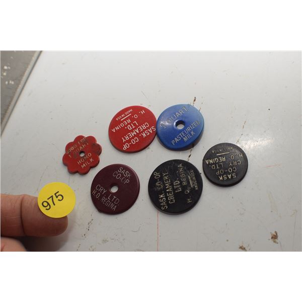 Sask Dairy tokens