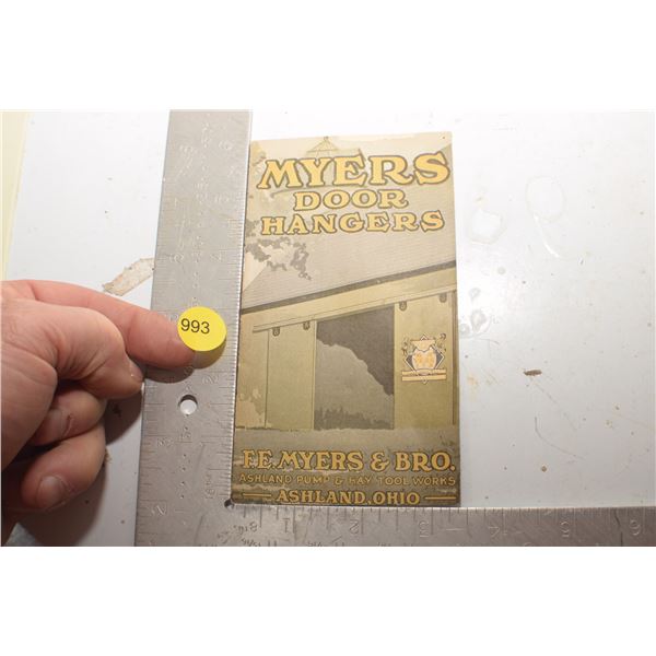 Antique Meyers Door hangers