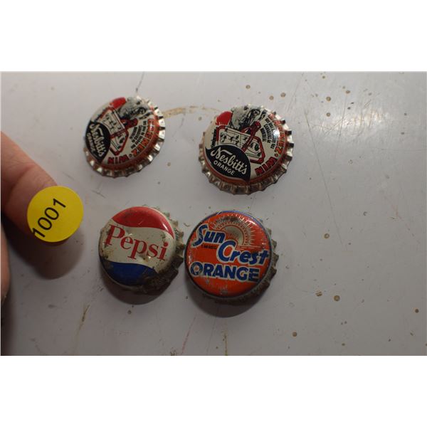 Beliveau Hockey contest Bottle caps etc