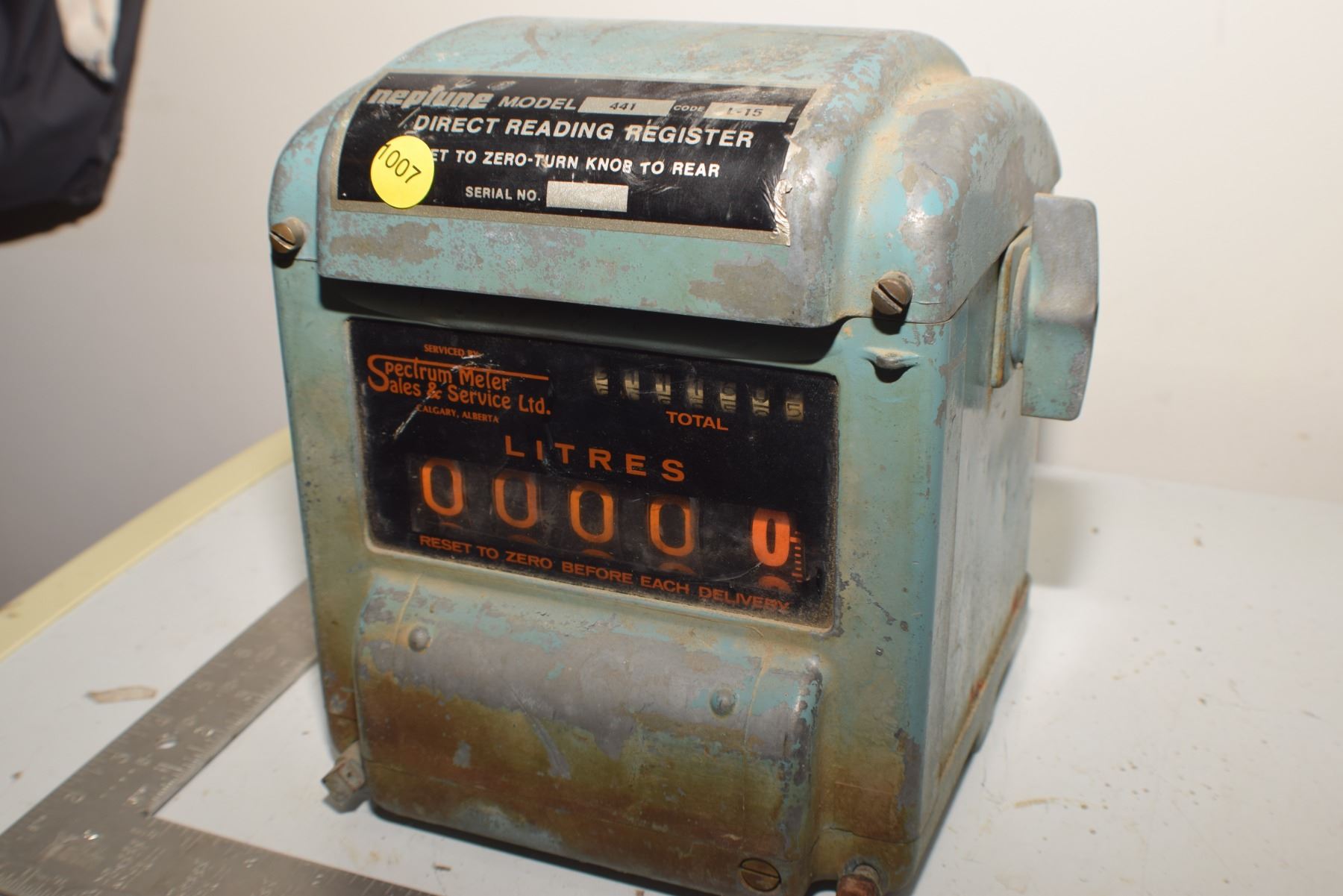 Antique Gas Metering Head