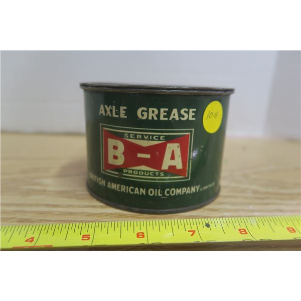 Bowtie Vintage BA Axel Grease Tin EXC. Condition