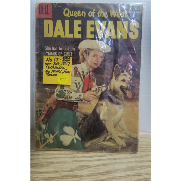 Dale Evans Comic No.17 Oct/Dec 1957