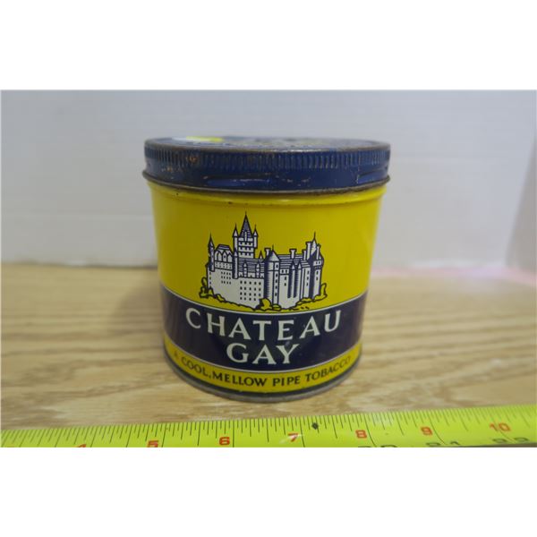 "Chateau Gay" Tobacco Tin