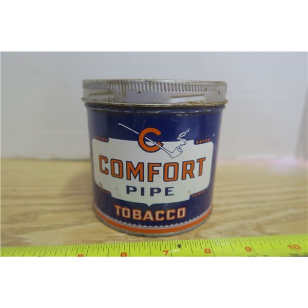 "Comfort Pipe" Tobacco Tin