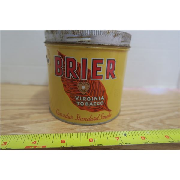 Brier Tobacco Tin
