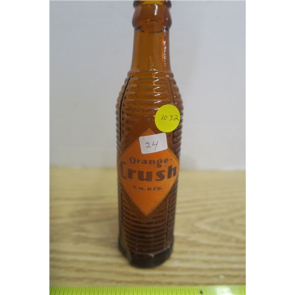 Rare Type Orange Crush  Bottle