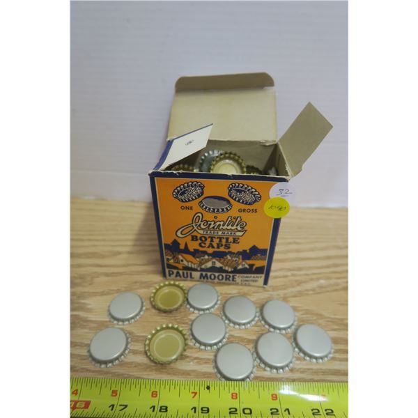 Full box of Vintage Bottle Cops - 1 Gross
