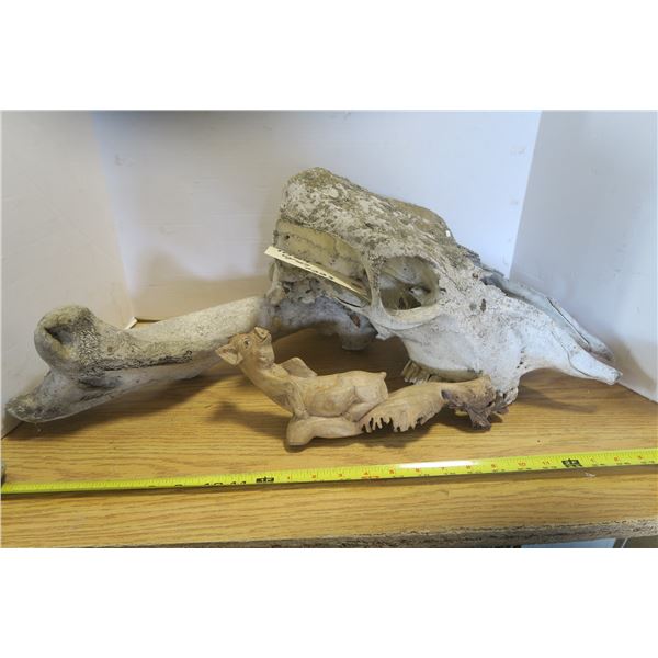 Bone and Driftwood Carving