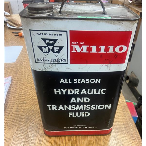 Massey Ferguson oil tin 2 gallons