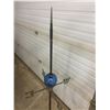 Image 4 : lightning rod and original blue glass ball - comes with  N,S,E,W iron directions . 64" tall