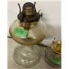 Image 2 : 2 Coal Oil Lamps - No Chimneys