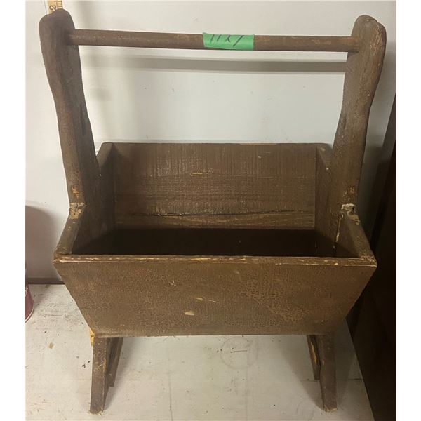 Primitive Magazine Stand