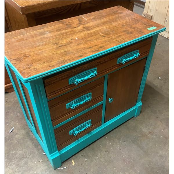 Oak Wash Stand 31 W- 16 D - 28 H