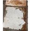 Image 5 : 4 Tin Tile 24" x 24" - Some Rust