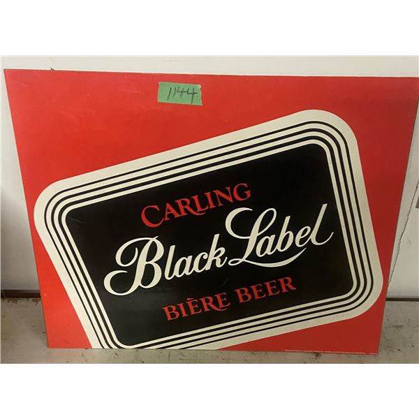 Black Label Beer Sign - 20" x 16"
