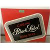 Image 1 : Black Label Beer Sign - 20" x 16"