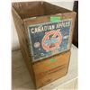 Image 1 : 2 Vintage Wooden Fruit Box Crates