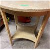 Image 3 : Wooden Parlor Table - Needs Refinishing 30"W - 30" H