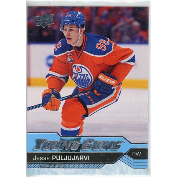 Rookie 2016-17 Upper Deck #225 - Young Guns - Jesse Puljujarvi
