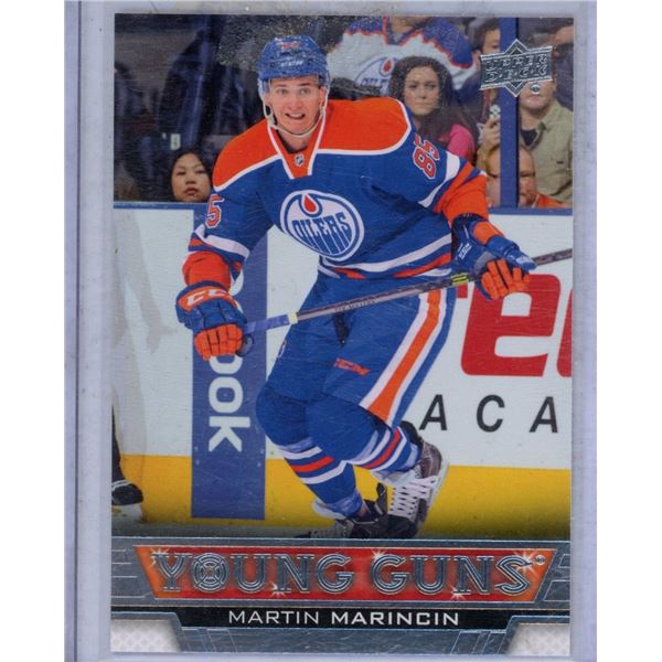 Rookie 2013-14 Upper Deck  #455 - Young Guns - Martin Marincin