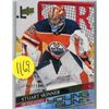 Image 1 : Oiler Rookie goalie 2020-21 Upper Deck  #496 - Young Guns - Stuart Skinner